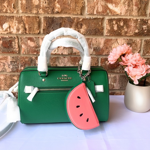 Coach Handbags - Coach Satchel with Bag Charm